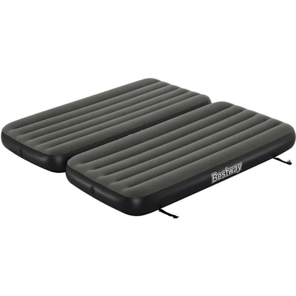 3 i 1 säng - BESTWAY - Airbed Tritech Connect and Rest - Enkelsängar, upphöjd säng, king size-säng - 188 x 99 x 25 cm - 150 kg max
