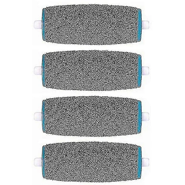 Bazhou - 4 stk. fotfil slipehode, myk elektrisk fotfil for fjerning av død hud, pedikyrmaskin, erstatningssandhode for fotfil