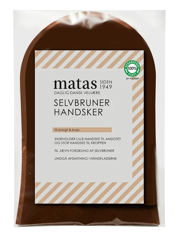 Spar 25% • Køb 2, Matas Striber Selvbruner Handsker 2 stk., Hudpleje, Solcreme & Solpleje, Selvbruner