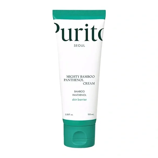 Seoul Bambus Panthenol Creme 100ml, Koreansk fugtgivende reparerende ansigtscreme, fugtgivende beroligende barrierecreme, hudpleje til tør følsom hud