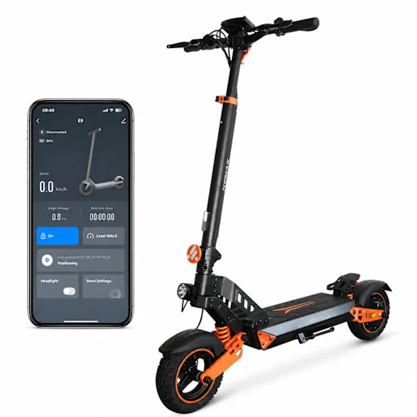 Offroad Elscooter Ebike K2 Max | 1000W 50km/h | 48V 20Ah | 65 km räckvidd ebike elsparkcykel escooter