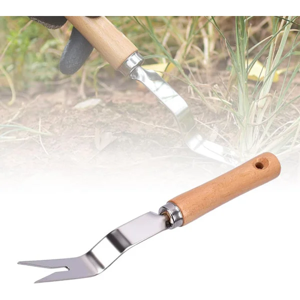 Manuell Planter, Manuell Ugressfjerner Rustfritt Stål Ugresshakke Verktøy, Hage Spade Løvetann Trekker(1 stk)