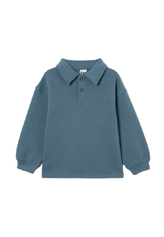 RIKIKI Tröja med krage PUTTE Hoodies & sweatshirts Blå 110/116