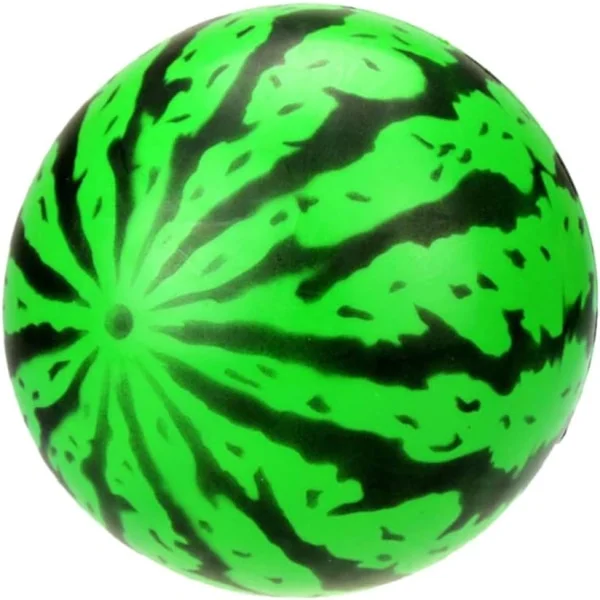 Badboll Uppblåsbar Poolboll Rolig Vatten Flytande Boll Simulering Grön Vattenmelon Uppblåsbar Badboll
