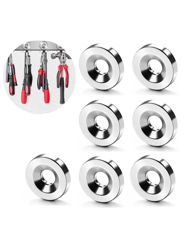 AliExpress - 5/10/20Pcs 15x3 Loch 4mm N38 NdFeB Senkkopf Runde Imans Super Leistungsstarke Starke permanent Neodym Magnet imane Disc Für DIY