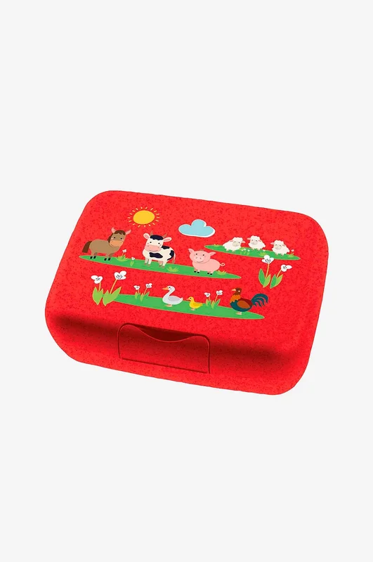 Koziol - Madkasse Candy Kids L - Rød - Børneservice & tilbehør - Fra Homeroom