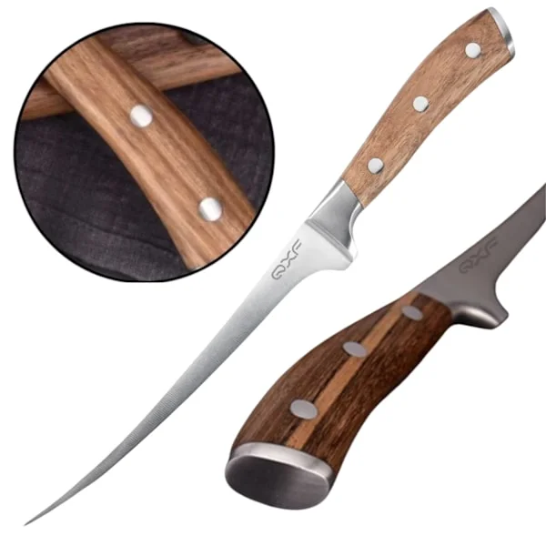 Japankniv Japansk Filékniv, Stål, 18,3 Cm