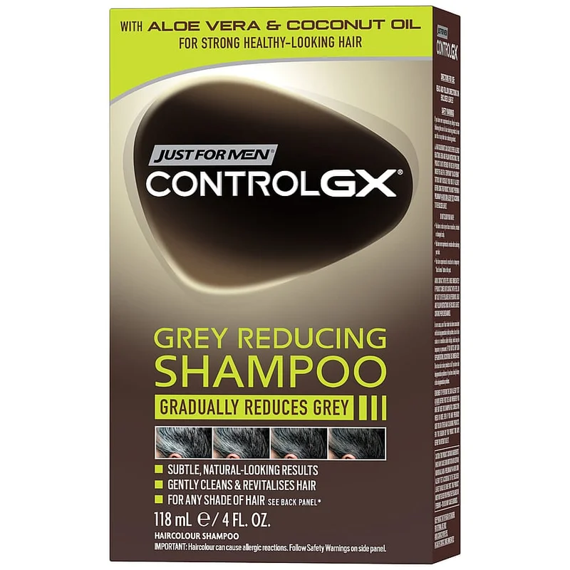 Spar 25% • Køb 2, Just For Men Control GX Hårshampoo 118 ml, Hår, Shampoo, Hårshampoo