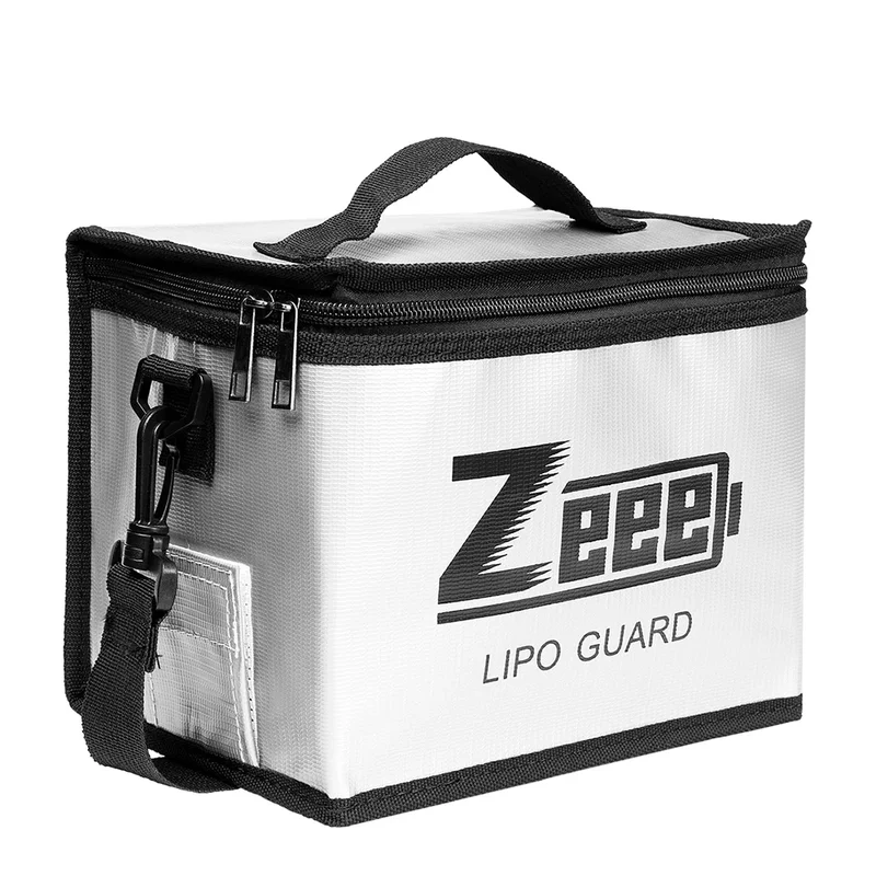 AliExpress - Zeee Lipo Batterie-Safe-Tasche, 215 x 145 x 165 mm, feuerfeste, explosionsgeschützte Tasche, RC-Lipo-Batterie, Fire Safe Guard, tragbare 