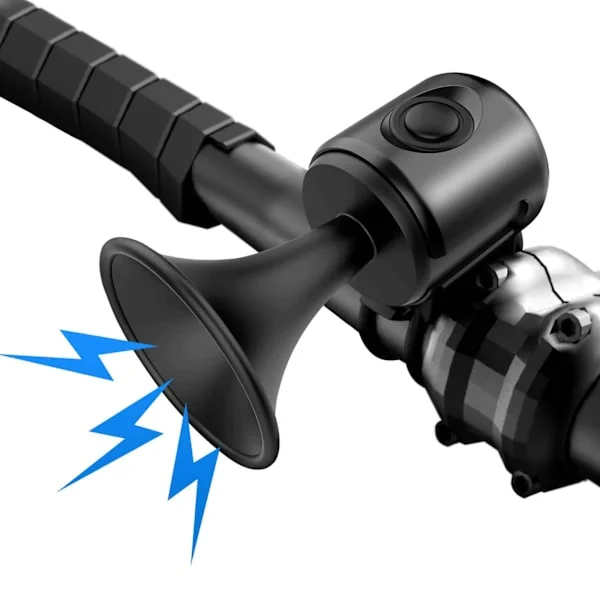 120dB Bicycle Bell, IPX4 Waterproof Bike Bell, Electric MTB Bike Bell, Electronic Horn, Suitable for 15-30mm Handlebars