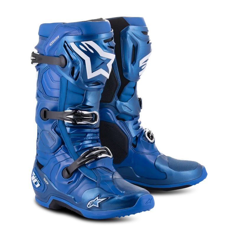 Stivali Cross Alpinestars Tech 10 Blu/Nero 43