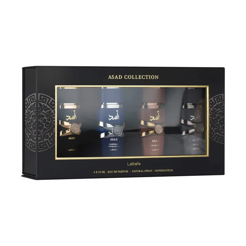 Lattafa Men ASAD Collection 04x25ml - Cofanetto Profumo Uomo