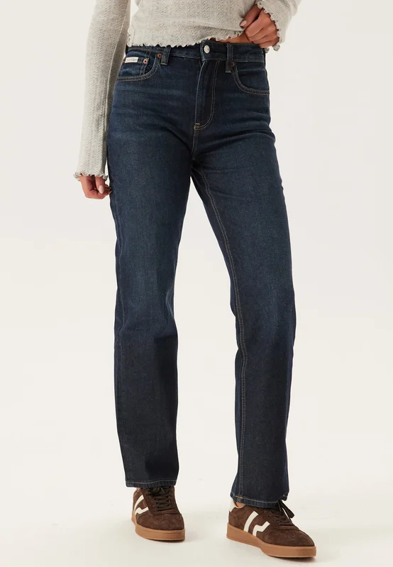 Calvin Klein Jeans-High Rise Straight Oxbow-27/LG