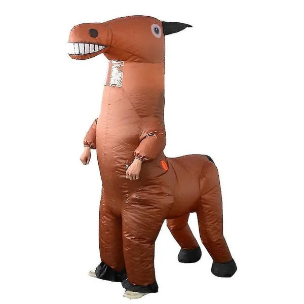 Active Laughing Horse Inflatable Costume Personal Fancy Dress for Adult Women Men-FQ-