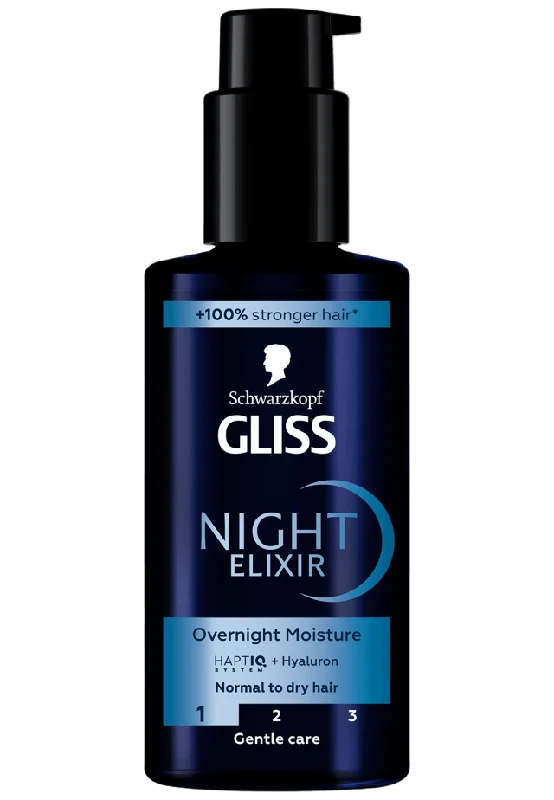 GLISS Night Elixir Overnight Moisture Inpackning & behandling Dam 100ML