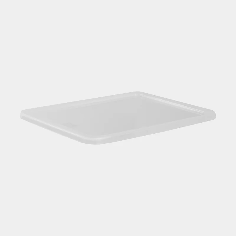 Couvercle pour bac de rangement 30, 40 & 60 litres Nordiska Plast Store It, transparent, 590 x 395 x 20 mm