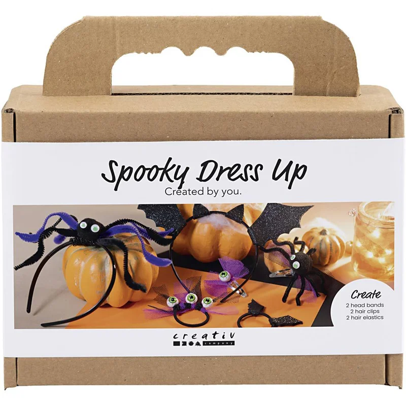 Creativ Company DIY-sæt Halloween Hår-accessories