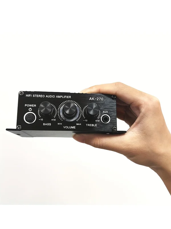 AliExpress - Leistungsverstärker Mini 2-Kanal Auto-Stereo-Audioverstärker Heimkino-Soundsystem 12V AMP Stereo-Audio-Bass