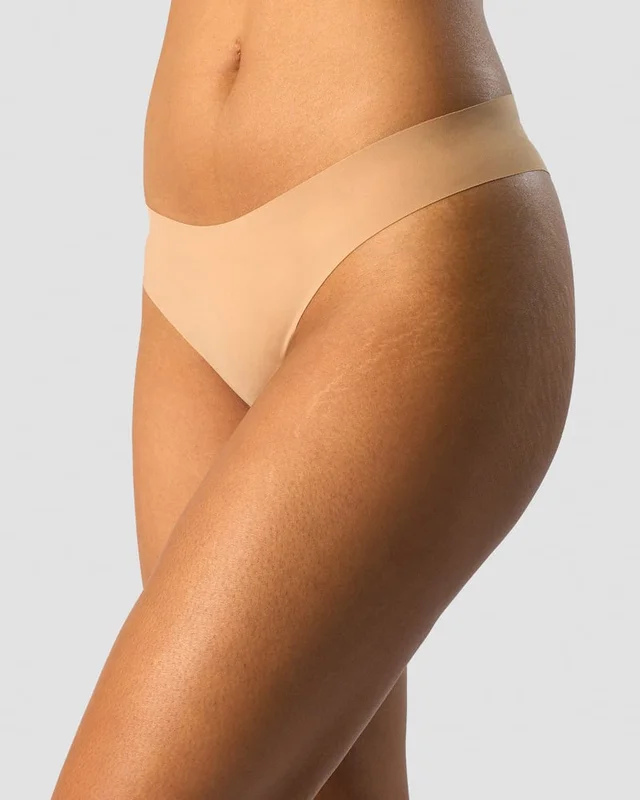 ICANIWILL - Soft Thong Almond - String - Dam - Träningskläder från ICIW