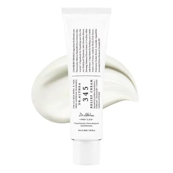 1/2/3x Dr. Althea 345 Soothing Cream Päivittäinen kosteusvoide akneen taipuvaiselle ja herkälle iholle, syväkosteuttava, aknea torjuva ja ikääntymistä