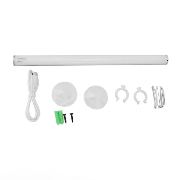LED Vanity Speillys Bar USB Oppladbar Bærbar Berøringskontroll Sminkelys for Bad