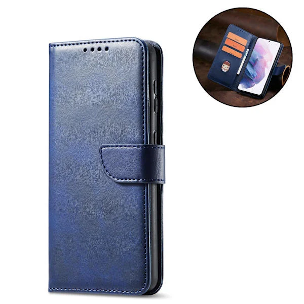 A12 Etui, Samsung A12 Etui, Wallet Series PU Læder Flip Telefon Cover til Samsung A12 Telefon Etui med Kortholder