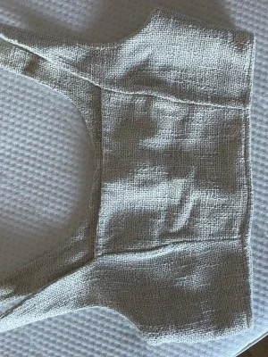 Beige linnetopp från Chiquelle