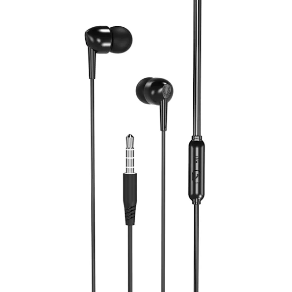 XO EP37 in-ear-hörlurar 3,5 mm AUX / in-ear-headset med mikrofo