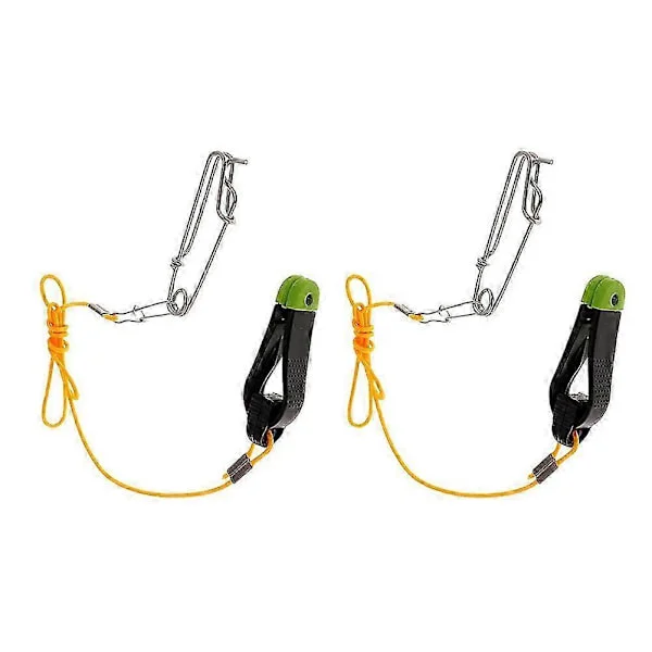 2 st Plus Line Release, 17 tums Downrigger Release Stacker Clip Fiskeledare med Longline Sna