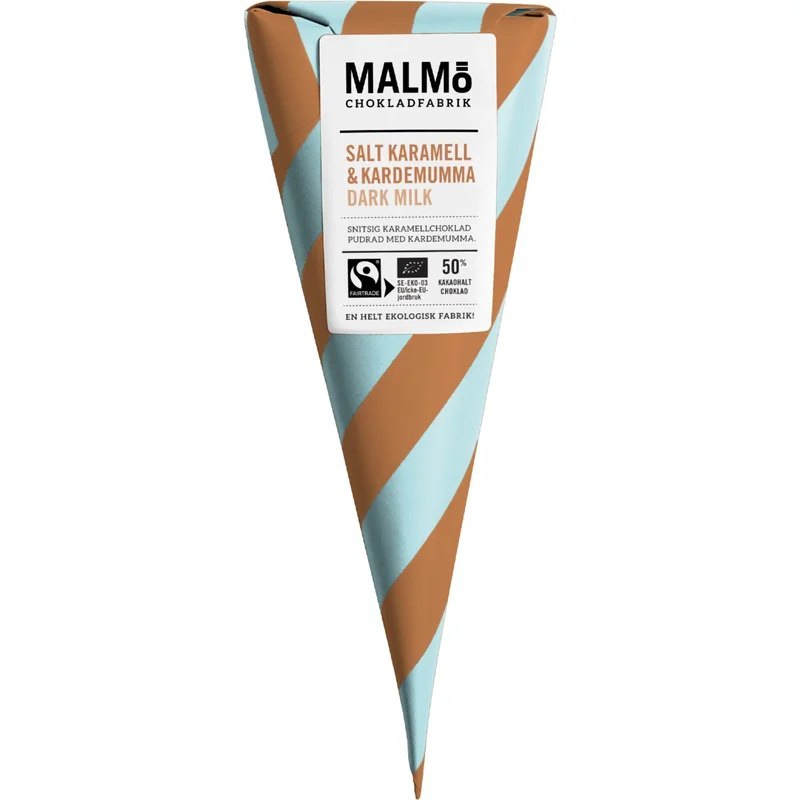 Malmö chokladfabrik Salt Karamell & Kardemumma 50% | Matlagning > Skafferiet > Choklad > Choklad | Bagaren och Kocken