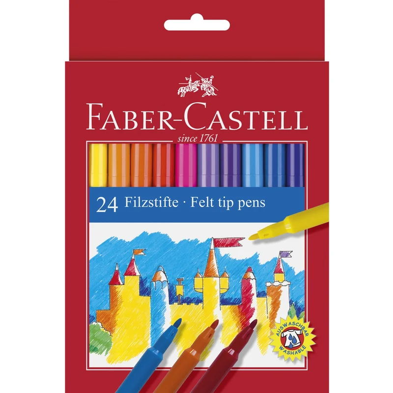 Faber-Castell Tussikynät 24-setti (3 vuota+)