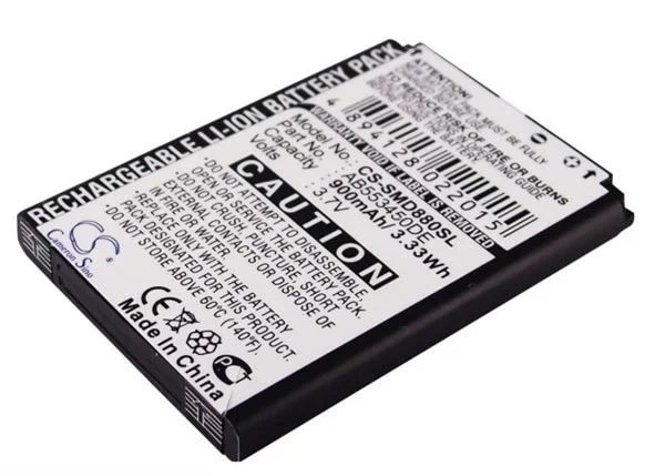 Batteri for SmartPhone, Mobil for Samsung SGH-D880, SGH-D880i, SGH-D888 og andre.
