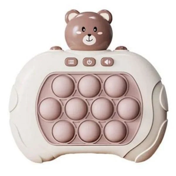 BRUNBJÖRN Pop It Spel - Pop It Pro Lätt Spel Snabb Tryck Fid