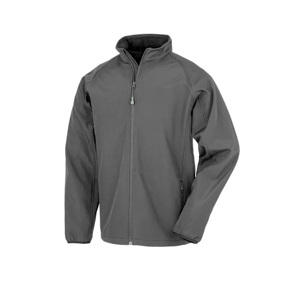 Result Äkta Återvunnen Herr Softshell Tryckbar Jacka L Workg