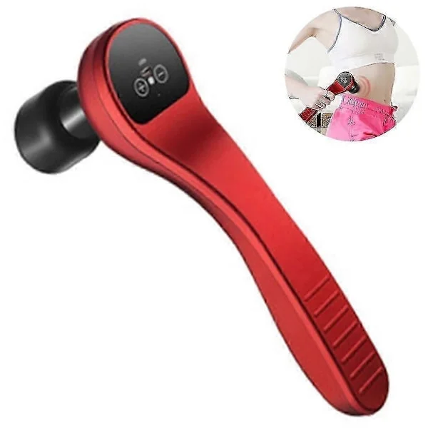 Mini Fascia Gun Mini Vibrationsmuskelavslappnande Massager Elektrisk Slagpistol Träningsapparat Massageverktyg