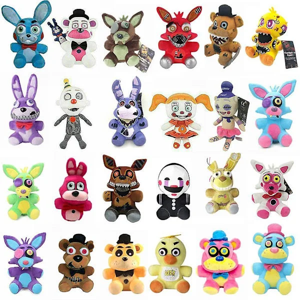 Five Nights At Freddy's Fnaf Horror Game Kid Plushie Toy Plush Dolls Gift Top