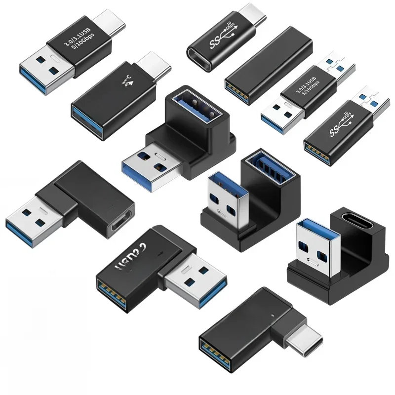 AliExpress - Adaptateur universel USB 3.0 OTG Type C, convertisseur USB C mâle vers USB-A mâle femelle pour Macbook Huawei Samsung Xiaomi Ipad 
