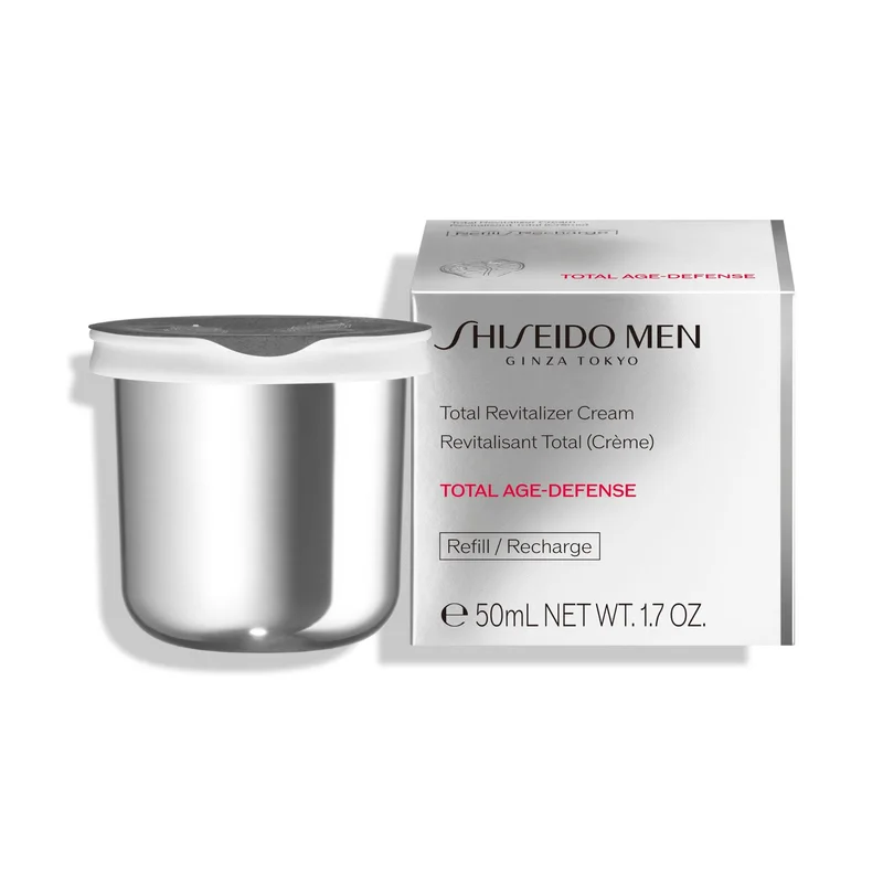 Shiseido Men Total Revitalizer Cream 50ml Uomo - Crema viso antirughe