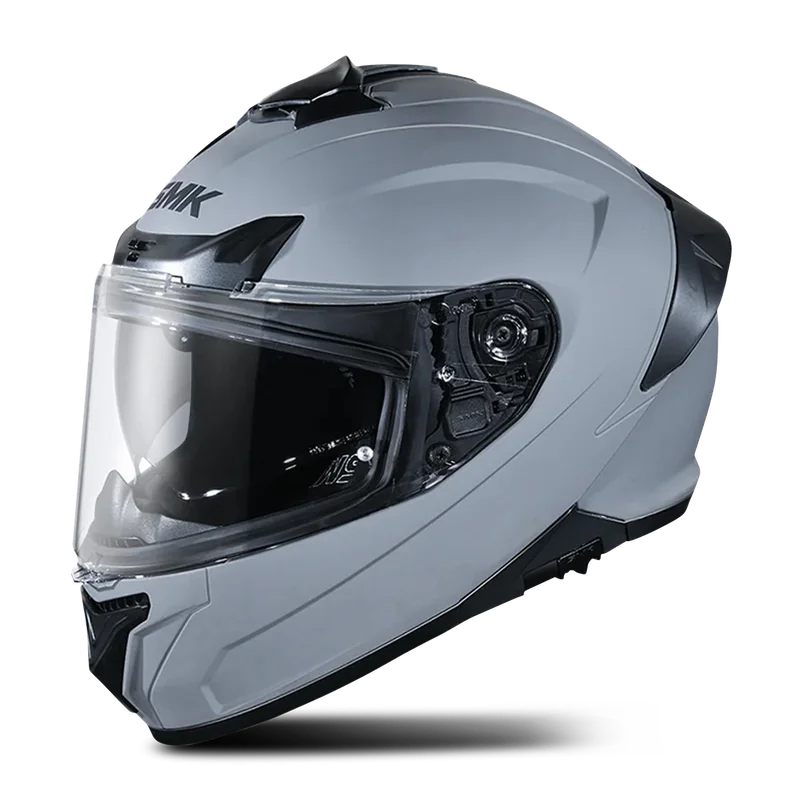 Casco Integral SMK Typhoon Solid Gris claro XL