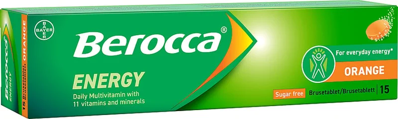Berocca Kosttilskud 15 tabl, Helse & Madvarer, Vitaminer, Multivitaminer