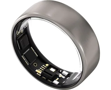 Ultrahuman Ring Air - Raw Titanium - Size 09 - Fyndvara - Övervaka din hälsa med en smart ring. Storlek: 9.