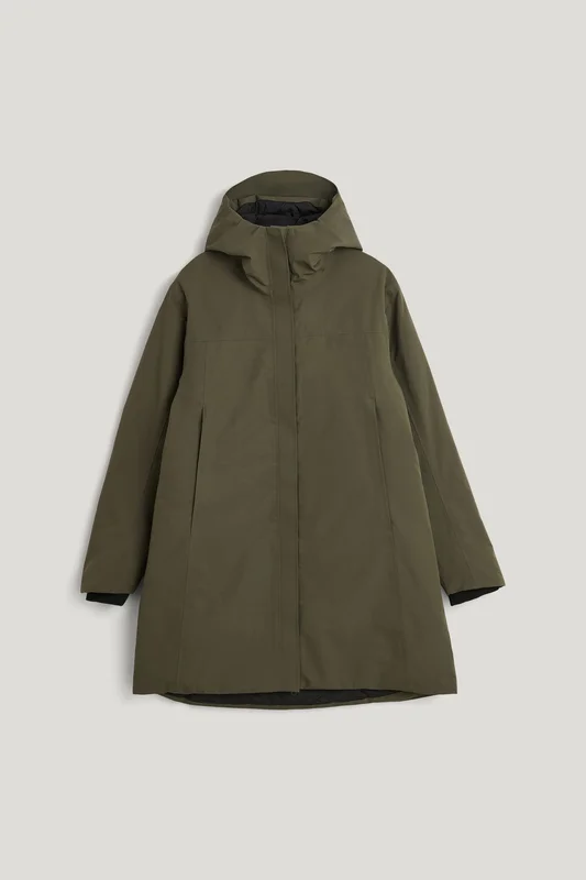 Tretorn Alley Insulated Jacket — Water Proof Jacket Women — Grey | Outerwear, Wellies, Jackets & Rainwear for Women, Men & Children