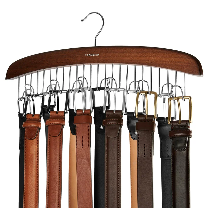 Porte-ceintures en bois pour hommes