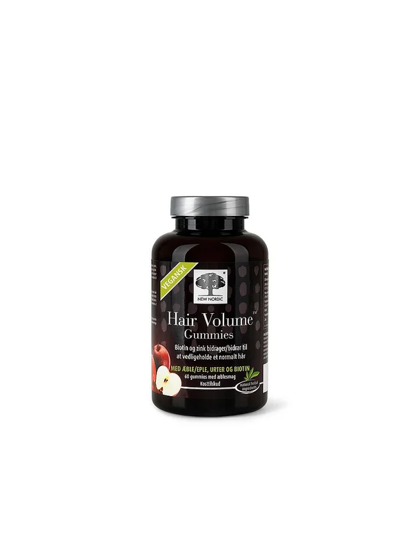 New Nordic Hair Volume Gummies 60 stk, Helse & Madvarer, Hud, Hår & Negle, Kosttilskud Til Håret