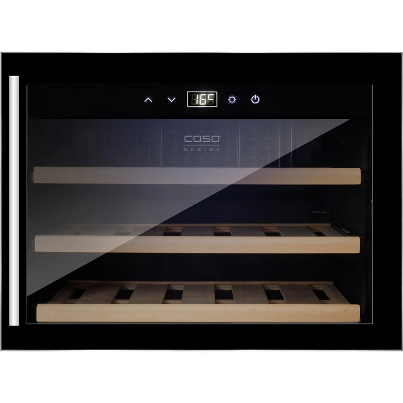 Caso WineSafe 18 indbygget vinkøleskab - Sort | KitchenOne