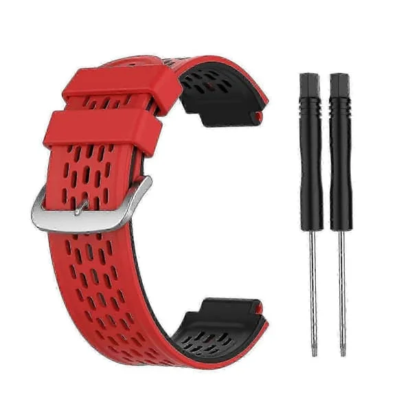 Slitstarkt silikonband för Garmin Approach S2 S4 sportklocka ersättning