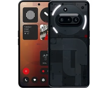 Phone (3a) 8+128 Black - Eu - Nothing Phone (3a) med skarp selfiekamara