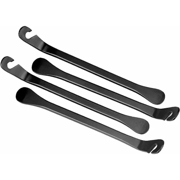 4 st Cykel Däck Spackel Metall, Däck Spackel, Hållbar Svart Däck Spackel Spade, Däck Spackel Cyklist Reparationsverktyg för att ta bort Cykeldäck, 