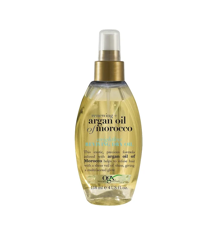 Spar 25% • Køb 2, OGX Argan Oil of Morocco Dry Oil Mist 118 ml, Hår, Shampoo & Hårpleje, Hårolie & Serum