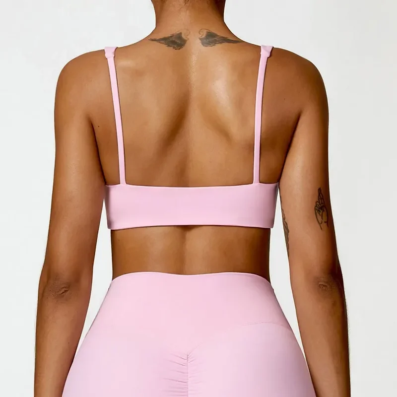 AliExpress - Soutien-gorge de sport Sexy pour femmes, haut de gymnastique, entraînement, course à pied, Yoga, extensible, sous-vêtements de sport, 